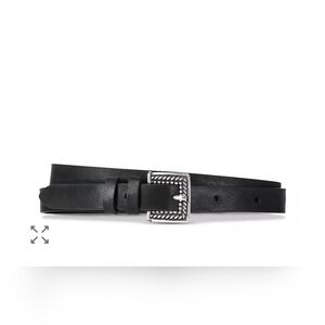 The Kooples Italian Leather Belt NWT Size 34 Genuine Leather